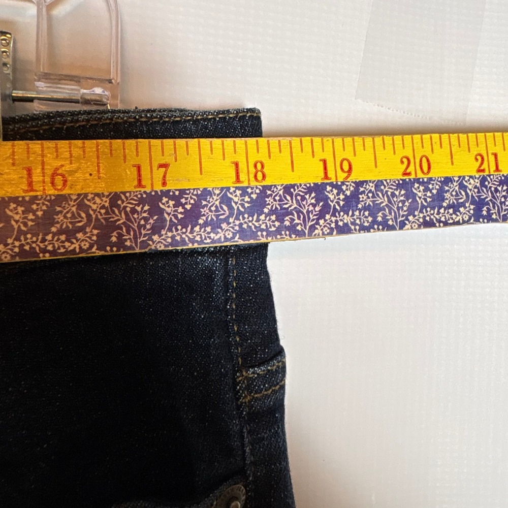 Lauren Ralph Lauren Women 16 Dark Wash Bootcut Jeans Blue Stretch Denim Mid Rise - Picture 3 of 9
